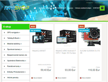 Tablet Screenshot of navishop.sk